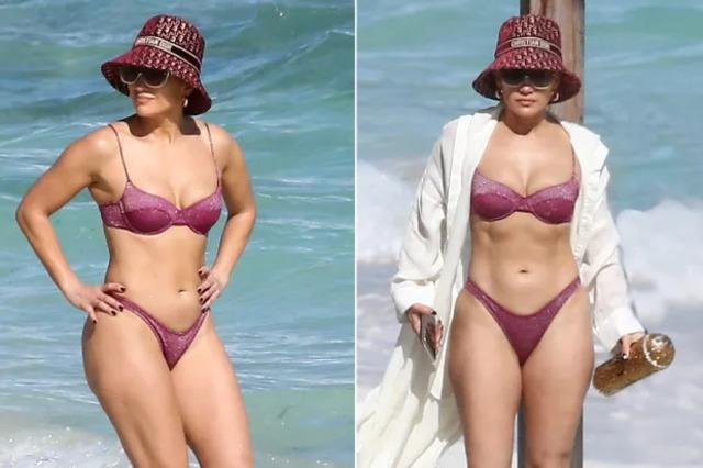 How Does Jennifer Lopez Look THIS Good at 55? The Purple Bikini Says It All